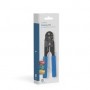 Pince à Sertir | CAT5e / CAT6 / CAT6a | Coupe / Décapage / Pince | ABS / Acier | Bleu