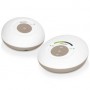 Babyfoon Full Eco DECT, blanc/taupe