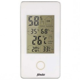 Thermomètre digital d\'intérieur blanc