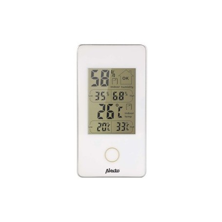 Thermomètre digital d\'intérieur blanc