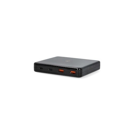 Chargeur mural | 65 W | GaN | Fonction de charge rapide | 1.5 / 2.0 / 3.0 / 3.25 A A | Nombre de sorties: 4 | USB-A / USB-C™ | Euro | 1.50 m | Sélection Automatique de la Tension