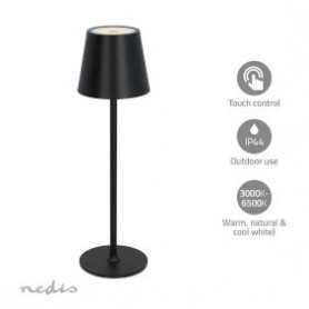 Lampe LED de table | LED | 1.8 W | 150 lm | 3000 - 6000 K | Noir