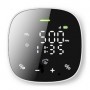 Moniteur de qualité de l\'air SmartLife | Wi-Fi | Affichage inclus | Dioxyde de carbone (CO2) / Humidité / Température | Android™ / IOS | Blanc / Noir