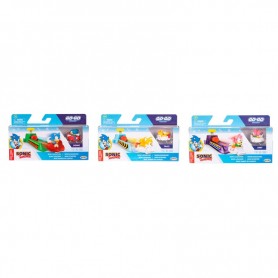Sonic Go Go Racers assorted launchers cars