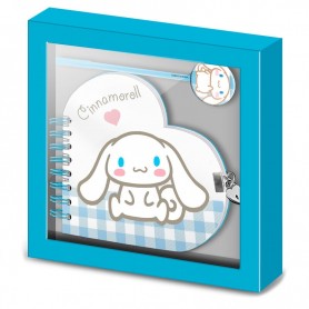 Hello kitty Cinnamonroll diary + pen set
