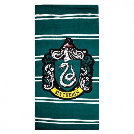 Harry Potter Slytherin microfibre beach towel
