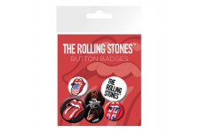 GB EYE - GB eye LTD, The Rolling Stones, Langue, Set de Badges