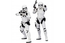 KOTOBUKIYA - Figurine Scale First Order Stormtrooper Artfx Plus Figure (Set of 2, White) Star Wars Jouet, SW107, Blanc, Standard