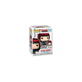 POP figure Marvel Avengers 60th Anniversary Comic Black Widow with Pin Exclusive