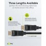 Câble de Connexion DisplayPort™ 1.48K/60Hz, 4K/120Hz, Full HD (1080p)/240 Hz
