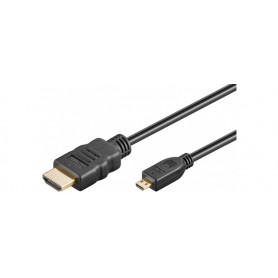 Câble HDMI™ Ultra-Haute Vitesse vers Micro-HDMI™ 8K @ 60 Hzconnecteur HDMI™ (type A) Micro connecteur HDMI™ (type D)