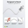 Câble Ethernet USB-C™ 3.1 vers RJ45, 15 mconnecte un routeur, modem ou switch réseau au port USB-C™ de l\'ordinateur portable, tablette ou smartphone