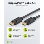 Câble de Connexion DisplayPort™ 1.48K/60Hz, 4K/120Hz, Full HD (1080p)/240 Hz