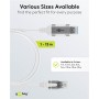 Câble Ethernet USB-A 3.0 vers RJ45, Slim, 15 mconnecte un routeur, modem ou switch réseau au port USB-A de l\'ordinateur portable, tablette ou smartphone