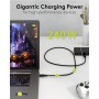 Câble USB-C™, USB4™, 240 W, 40 Gbit/s, Power Delivery, 1,5 mConnecteur USB-C™ Connecteur USB-C™