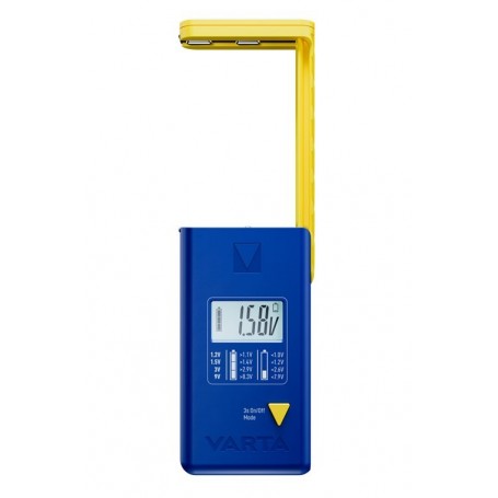 VARTA LCD Digital Battery Testertesteur de piles numérique pour piles, piles rechargeables et piles boutons