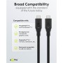 Câble USB-C™, USB4™, 100 W, 40 Gbit/s, Power Delivery, 1 mConnecteur USB-C™ Connecteur USB-C™
