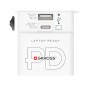 Adaptateur de Voyage MUV USB AC 65 PD65 W, chargeur 1x USB-C™ et 1x USB-A plus fiches d\'alimentation internationales pour appareils non mis à la terre, 2 broches
