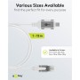 Câble Ethernet USB-C™ 3.1 vers RJ45, Slim, 10 mconnecte un routeur, modem ou switch réseau au port USB-C™ de l\'ordinateur portable, tablette ou smartphone