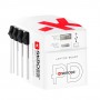 Adaptateur de Voyage World USB Charger AC65PD65 W, chargeur 1x USB-C™ et 1x USB-A pour les connexions secteur internationales (non mises à la terre, 2 broches)