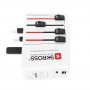 Adaptateur de Voyage World USB Charger AC65PD65 W, chargeur 1x USB-C™ et 1x USB-A pour les connexions secteur internationales (non mises à la terre, 2 broches)
