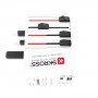 Adaptateur de Voyage MUV USB AC 45 PD45 W, chargeur 1x USB-C™ et 1x USB-A plus fiches d\'alimentation internationales pour appareils non mis à la terre, 2 broches