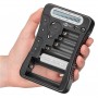 Testeur de Piles LCDpour batteries standard et photo, ainsi que les piles boutons