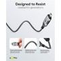 Câble Ethernet USB-C™ 3.1 vers RJ45, Slim, 15 mconnecte un routeur, modem ou switch réseau au port USB-C™ de l\'ordinateur portable, tablette ou smartphone