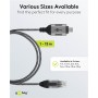 Câble Ethernet USB-C™ 3.1 vers RJ45, Slim, 15 mconnecte un routeur, modem ou switch réseau au port USB-C™ de l\'ordinateur portable, tablette ou smartphone