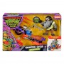 Tortues Ninja figurine Chopper mit Rocksteady