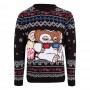 Gremlins Sweatshirt Christmas Jumper Gizmo Popcorn (XL)