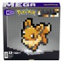 Pokémon jeu de construction MEGA Évoli Pixel Art