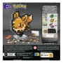 Pokémon jeu de construction MEGA Évoli Pixel Art