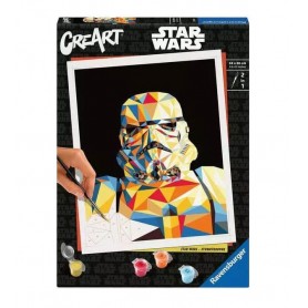 Star Wars set de peinture par numéros CreArt Stormtrooper 24 x 30 cm