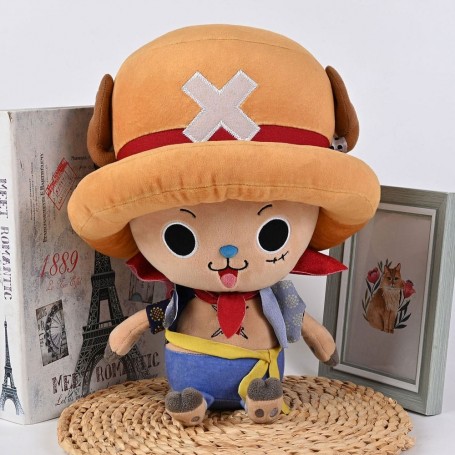 One Piece peluche Chopper x Ruffy New World Ver. 20 cm