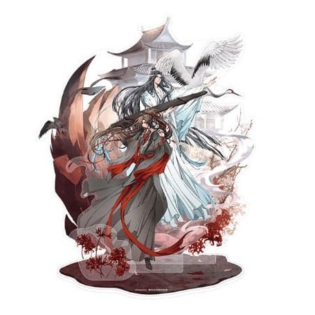 Grandmaster of Demonic Cultivation figurine acrylique Wei Wuxian & Lan Wangji 4th Anniversary Ver. 23 cm