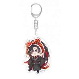 Grandmaster of Demonic Cultivation porte-clés Wei Wuxian Chibi Style 7 cm