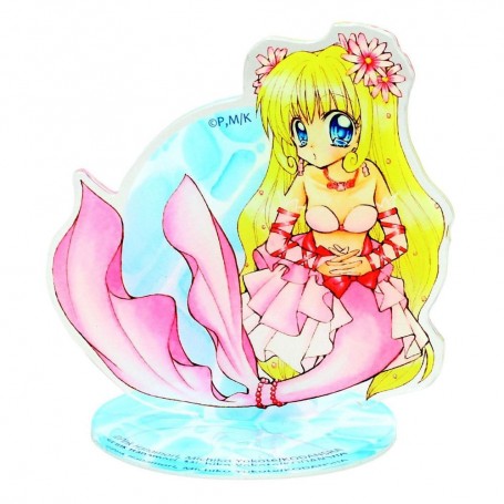 Mermaid Melody: Pichi Pichi Pitch figurine acrylique Luchia Nanami with Flowers 21 cm