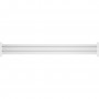 InLine® Slatwall table mount, panel aluminium 1m incl. 2 pillars, 0.43m