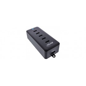 InLine® 5-Port USB-C PowerHub, charger extension, max. 100W