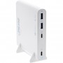 InLine® USB power supply, GaN charger, 4-port, 2x USB-C + 2x USB-A, 120W, white