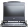 ATEN CL6700MW DE Single Rail 17.3\" LCD Console (USB, HDMI / DVI / VGA) DE layout