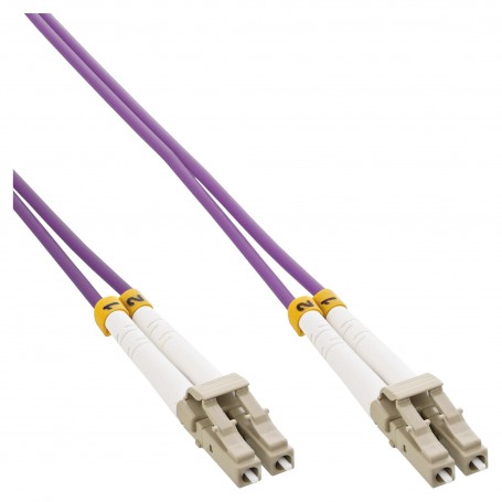 InLine® Fiber Optical Duplex Cable LC/LC 50/125µm OM4 30m