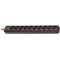 Brennenstuhl Eco-Line 10-way power extrention with switch black