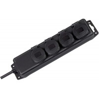 Brennenstuhl power strip 4 socket IP44