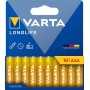VARTA Pile alcaline \"LONGLIFE\", Micro AAA, pack de 10