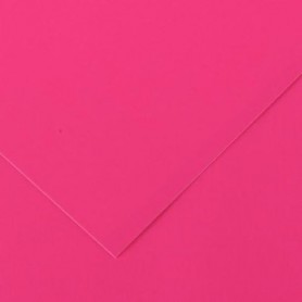 CANSON Papier Vivaldi, 500 x 650 mm, 250 g/m2, rose fluo