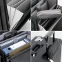 Alassio Valise pour pilote \"ROCCA II\", microfibre, noir