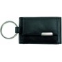 Alassio Mini porte-monnaie avec ornement mtallique, noir