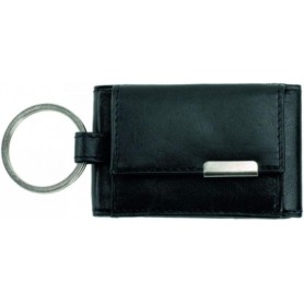 Alassio Mini porte-monnaie avec ornement mtallique, noir